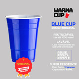 ***red Warna Cup - 200 Copos - Vermelho Americano - 475ml