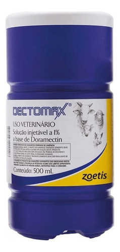 Dectomax 500ml Solución Inyectable Doramectina 1% - Zoetis