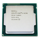 Processador Gamer Intel Core I5-4670k Cm8064601464506  De 4 Núcleos E  3.8ghz De Frequência Com Gráfica Integrada