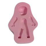 F494 Molde De Silicone Boneco Confeitaria Biscuit