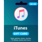 Tarjeta Itunes Apple Card Gift Card 50 Usd Usa Prepago