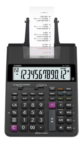 Calculadora Casio Hr-170rc Sumadora 12 Digitos