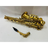 Saxofón Alto Blessing Dorado No Yamaha
