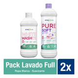 Pack Lavado Stanhome Detergente White Wash 750ml +suavizante