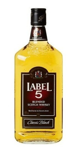 Whisky Label Classic Black X 700 Importado Escocia