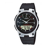 Reloj Casio Core Aw-80-1avcf 10 Años De Batería Negro