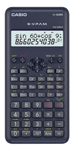 Calculadora Casio Cientifica Fx-82ms Cinza