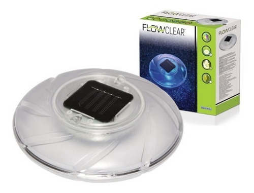 Lámpara Solar Flotante Rgb De 18 Cm Bestway Envió Gratis !!