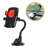 Suporte Veicular De Celular Para Caminhão Carro Grande Vidro