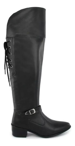 Bota Montaria Feminina Over The Knee Cano Longo Oferta