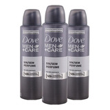 Kit Com 3 Desodorante Aerosol Masculino Dove Sem Perfume 89g