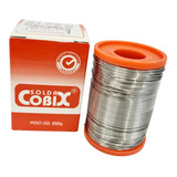 Fio De Solda Estanho 250g 0.5mm Cobix Coral Com Fluxo