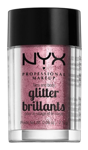 Glitter Brillo Facial Face & Body Nyx 2.5g