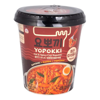 Topokki Con Fideos Sabor Picante, Yopokki, 145 G | MercadoLibre