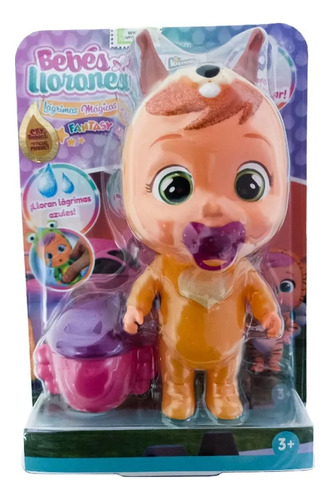 Muñeca Cry Babies Fantasy Peach Wabro 99547