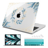 Funda Tuiklol Para Macbook Air 13 M2 + C/teclado Floral