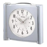 Reloj Despertador Seiko Qxe418s Color Plateado Casio Centro