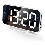 Edup Love Relojes Despertadores, Reloj Electrónico Con Espej