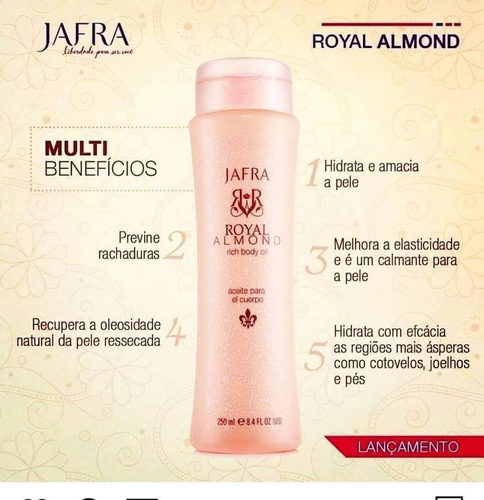 Aceite Corporal De Almendras Royal Almond 250 Ml