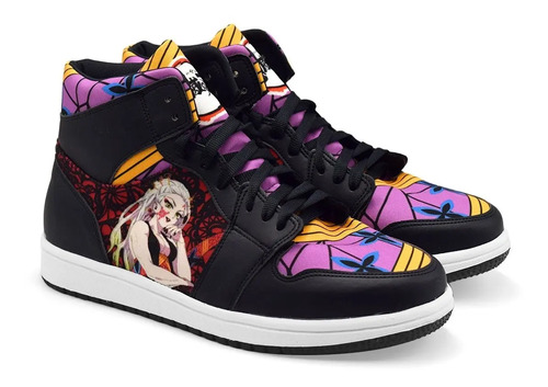 Tenis Daki Demon Slayer Anime Hi Top \u002F Botin \u002F Bota | Meses sin interés