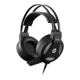 Fone De Ouvido Gamer - Hp H100 P2 C/ Adaptador P3           