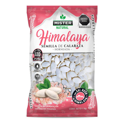 Semilla De Calabaza Sal Del Himalaya 1 Kg - Mister Natural