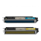 Kit 2 Toner Ce311 Ce312 Cp-1020 Cp-1025 M-176n M176 M-177fw 