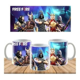 Plantillas Sublimación Tazones - Free Fire Tazas 10 Diseños