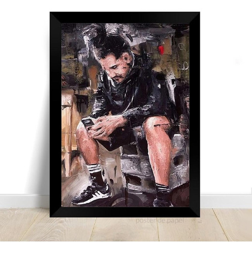 Quadro Rap Hip Hop Froid Mc O Pior Disco Do Ano 43x33cm