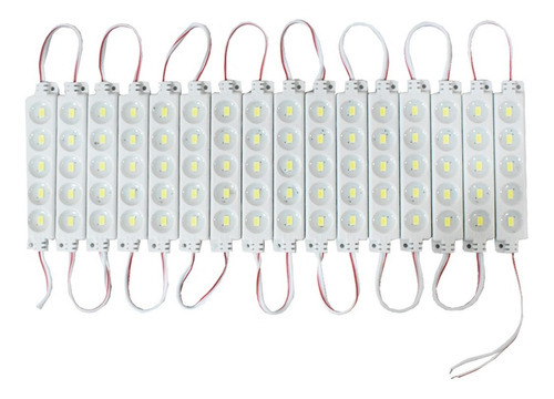 20 Módulos De 5 Led Tipo Encapsulado Color De La Luz Blanco