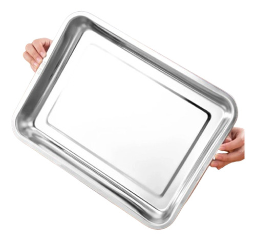  Bandeja Horno Acero Inoxidable 36x27cm