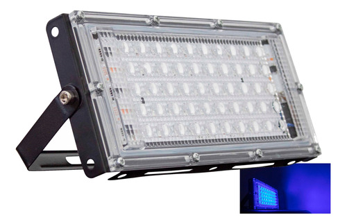 Reflector 50w Luz Azul 110v Neon Luz Negra Exterior Interior