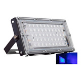 Reflector 50w Luz Azul 110v Neon Luz Negra Exterior Interior