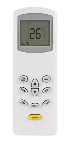 Control Remoto Minisplit Zmartech Modelo Ac122zt / Ac224zt