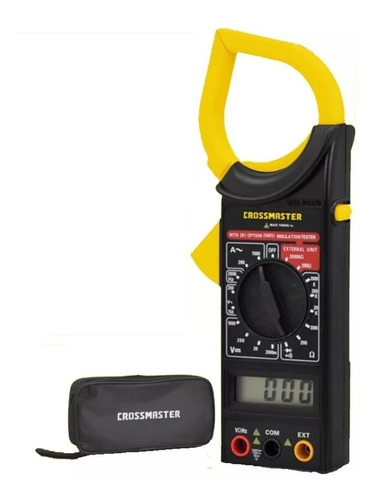 Pinza Amperometrica Digital 750v Crossmaster Estuche 9936591