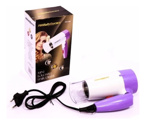 Mini Secador Pelo Cabello Probabyliss 1500w Portatil Envio