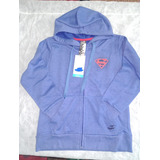 Campera  Top Per Superman  Niño Talle 10