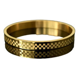 Pulsera Gold Acero Quirúrgico Hombre Moda 2022 X