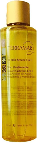 Terramar Oleo Capilar 3 En 1 C/argan+macadamia 100% Original