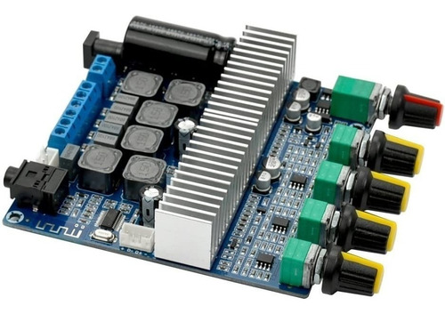 Placa Amplificadora De Potencia Bluetooth Tpa3116 2.1 De Tre