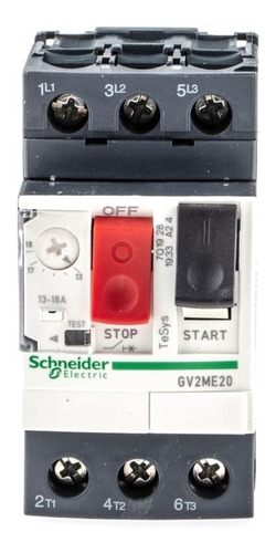 Guardamotor Schneider Gv2me20  13 -18amp