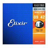 Encordadura Para Guitarra Eléctrica Elixir Super Ligth 12002