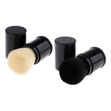 Juego De Brochas Retráctil Travel Mini Maquillaje, 2 Unidade