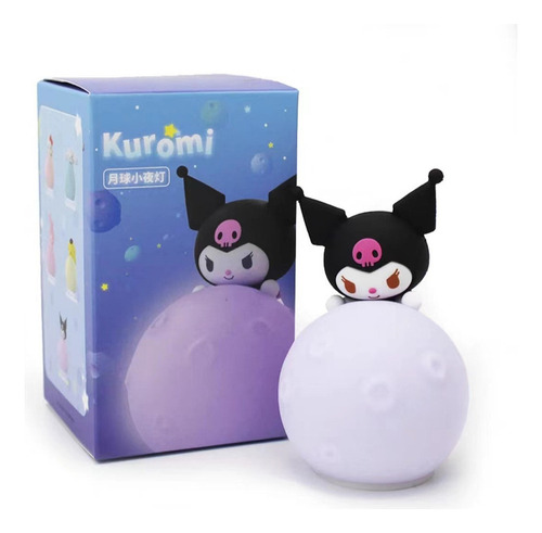 Decoración De La Serie Sanrio Cute Moon Night Light