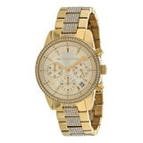 Reloj  Para Mujer Mk6484 Con Cronógrafo Dial