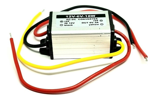 Convertidor De Voltaje Dc Dc 12v A 6v 3a 18w.