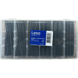 Kit Manga Termocontraible 100 Piezas De Negro - Lexo