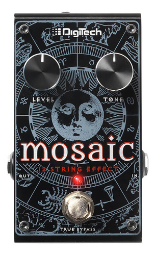 Pedal De Efeito De 12 Cordas Polifônico Mosaic Digitech