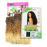 Cabelo Carnaval Bio Orgânico Fibra Vegetal 300g 75cm Natural