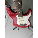 Guitarra Fender Stratocaster Mexicana Vermelha